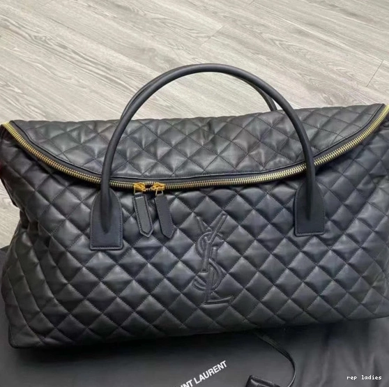 Rep ladies REP IN GIANT TRAVEL YSL LEATHER ES QUILTED BAG 0708